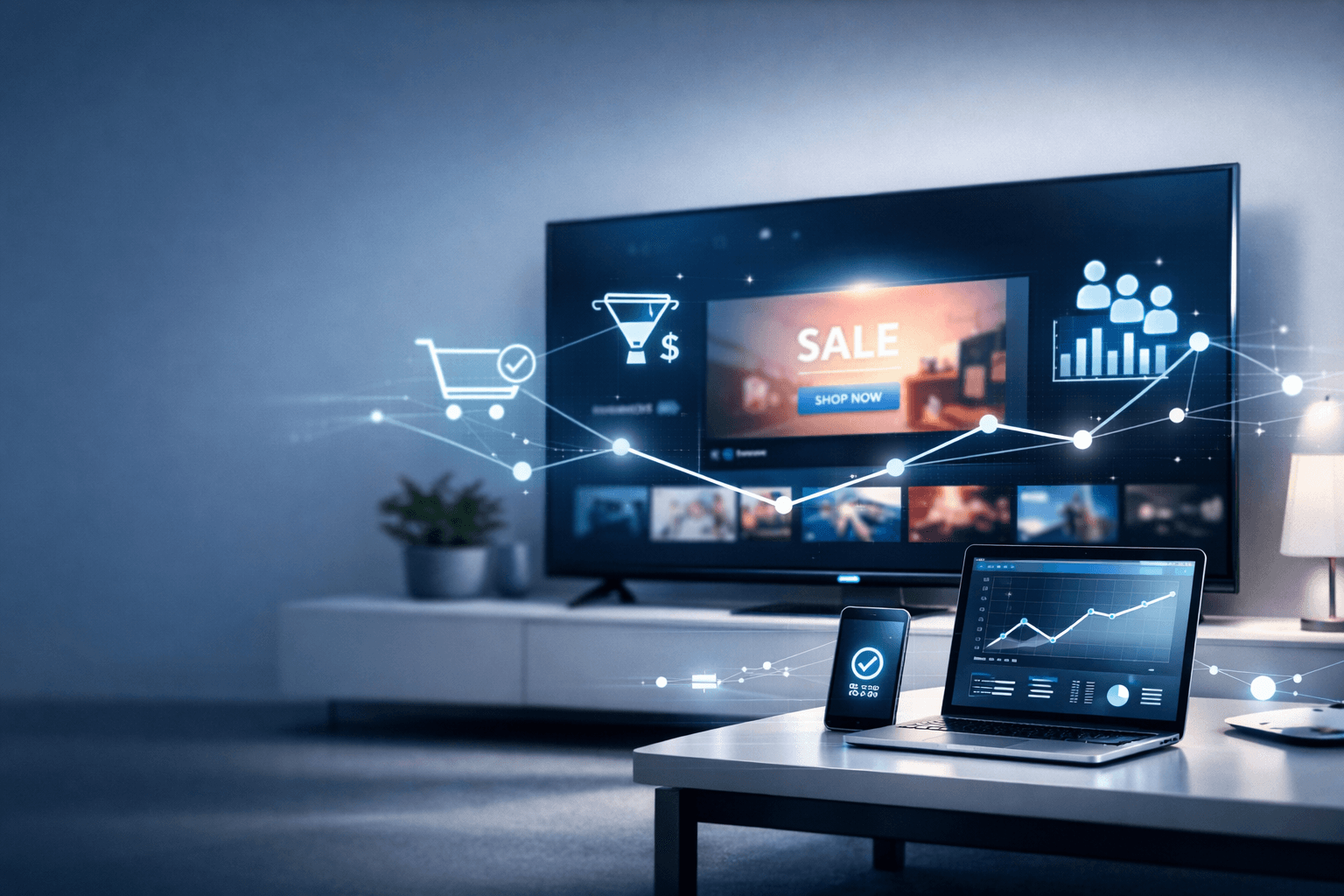 Connected TV als Conversion-Kanal: Voraussetzungen, Herausforderungen und Perspektiven 